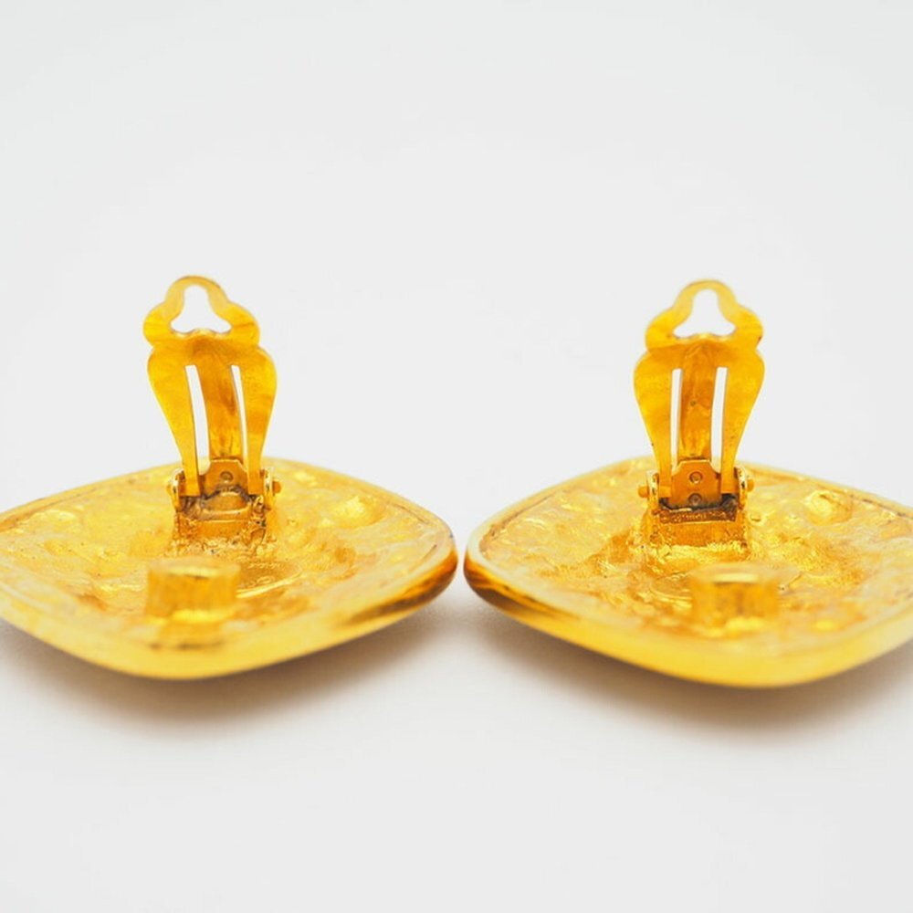 CHANEL Gold Earrings - Picture 8 of 9